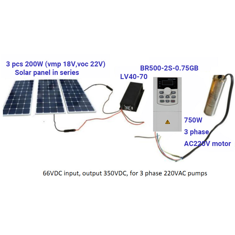 LV40-70 DC voltage booster for 220v small power pumps - Image 3