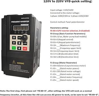 1 hp variable frequency drive industrial automation equipment