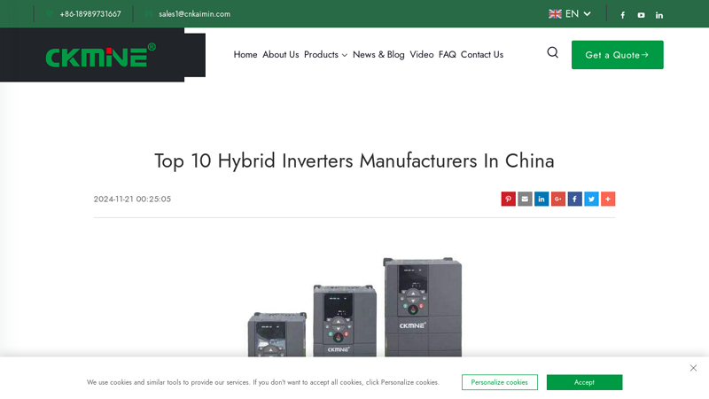 hybrid inverters Manufacturers in China hybrid solar inverter manufacturer