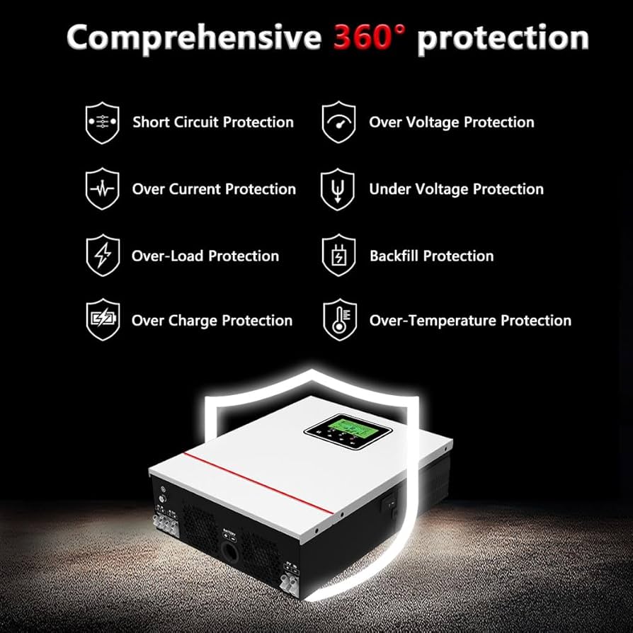 hybrid solar charger inverter industrial automation equipment