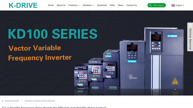 Variable Frequency Drive Brands Manufacturers and Suppliers ... variable frequency drive suppliers