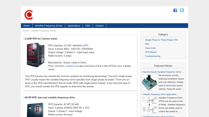 Variable Frequency Drives Manufacturers variable frequency drive manufacturers