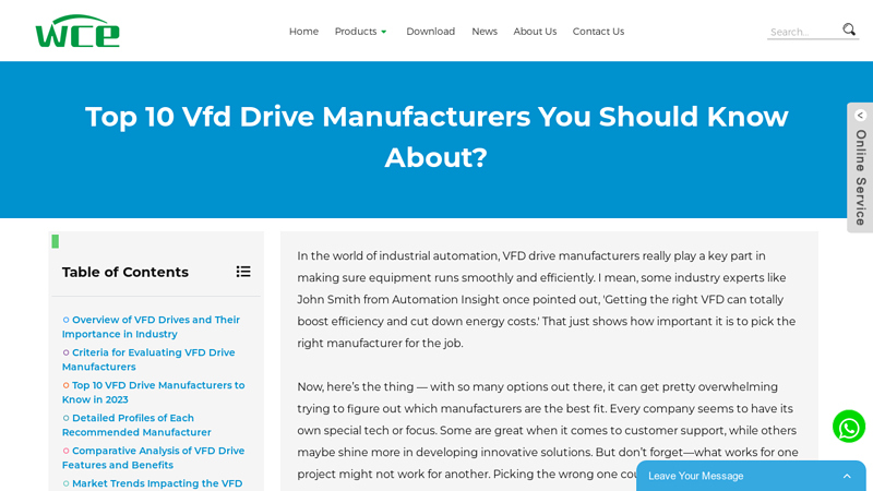 Vfd Drive Manufacturers You Should Know About? variable frequency drive manufacturers