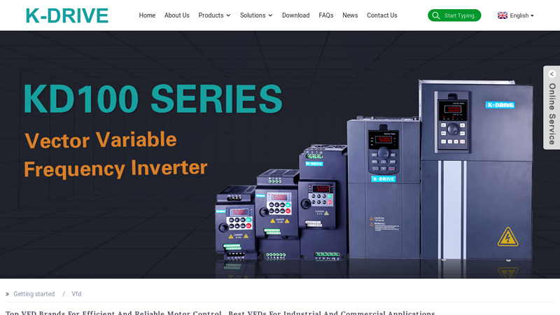 Vfd Manufacturers and Suppliers, Factory OEM Quotes variable frequency drive manufacturers