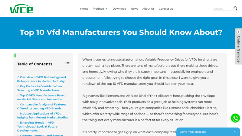 Vfd Manufacturers You Should Know About? variable frequency drive brands